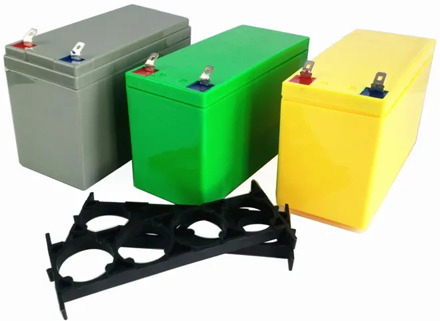32650 Battery box lithium iron phosphate/Lifipo4 battery box 3.2V6.4V power bracket 9.4V12.8V moped ABS fixed box
