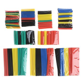 328 Pcs 2:1 Polyolefin Krimpkous Tube Mouwen Wrap Wire Set 8 Size