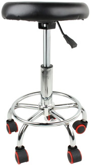 32cm Hydraulic Rolling Swivel Stool Chair Salon Spa Tattoo Facial Massage Tools Accessory 45-55cm Hight Adjustable