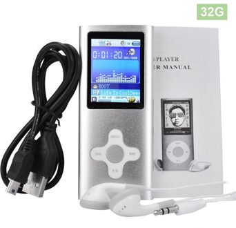 32Gb Bluetooth MP3 Speler Oortelefoon Hifi Fm Radio Sport Mp 4 Hifi Draagbare Muziekspeler Voice Recorder Tf Card mp 4 Speler