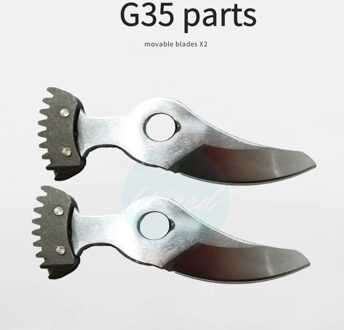 32Mm Snijden 4A Elektrische Scharen Fruit Tree Garden Draadloze Snoeien High-Power Lithium Batterij Krachtige Schaar movable blades X2