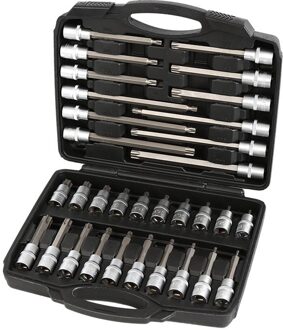 32pc 1/2" Star socket bit set WT8043