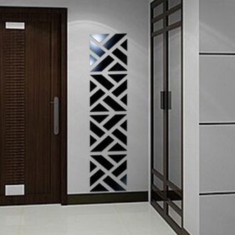 32Pcs 3D Spiegel Acryl Muur Sticker Diy Art Vinyl Decal Home Decor Verwijderbare Woonkamer Slaapkamer Thuis Decoration31