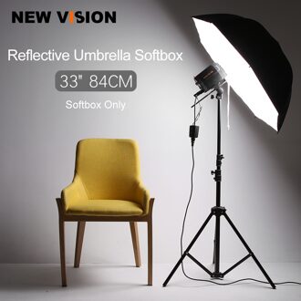 33 "84 cm Photo Studio Flash Stobe Verlichting Reflecterende Paraplu Softbox