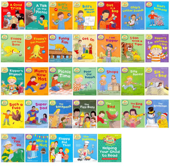 33 books 1-3 Level Oxford Reading Tree Biff Chip&Kipper Hand Libros Helping Child To Read Phonics English Story Picture Book