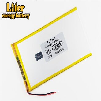 3373148 3.7V 6000Mah Lithium Polymeer Batterij Oplaadbare Batterij 3070150 3075150 6000Mah Tabletten