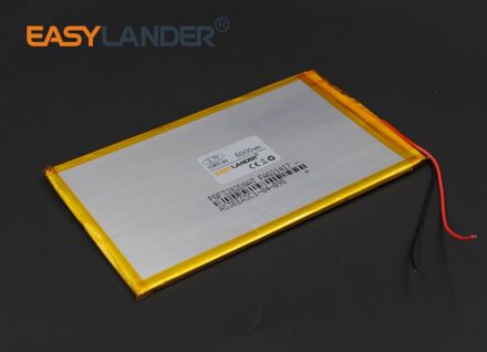 33X80X140Mm 3.7V 5000Mah Oplaadbare Li-Polymer Li-Ion Batterij Voor Bluetooth Notebook Tablet pc Elektronica Veiligheid Lamp3380140