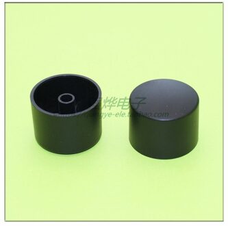 34*25Mm Zwart Kunststof Knop Potentiometer Knop Rijregelaar Bloem As Binnenste Gat 6Mm
