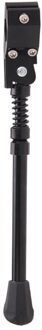 34.5-40Cm Verstelbare Mtb Road Fiets Kickstand Parking Rack Mountainbike Ondersteuning Side Kick Stand Voet Brace Fietsen onderdelen Licht Groen