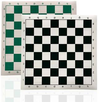 34.5x34.5Cm/42X42Cm Pvc Lederen Toernooi Educatief Schaken Board Voor Kinderen Educatief Games 42x42cm groen