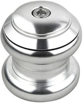 34Mm Fiets Headsets Steering Afgedichte Lagers Stem Taper Kolom Mountainbike Racefiets Cnc Threadless Externe Headset zilver