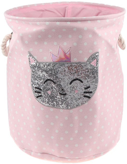 35*40 Sundries Storage Barrels High Capacity Pink Swan Cat Dinosaur Foldable Toy Storage Box Home Organizer Dirty Laundry Basket