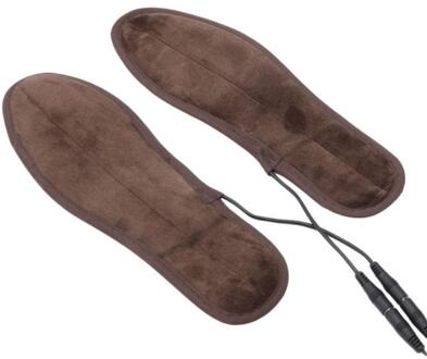 35-44 Size Winter Usb Verwarmde Inlegzolen Voeten Warm Sok Pad Mat Elektrisch Verwarming Inlegzolen Wasbaar Warm Thermische inlegzolen 38