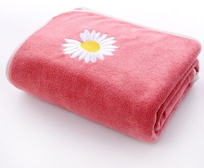 35*75Cm Huishoudelijke Dagelijkse Benodigdheden Handdoeken Kleine Daisy Zacht Water-Absorberende Microfiber Gezicht Handdoek 4