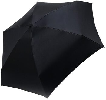 35 @ Vrouwen Luxe Lichtgewicht Paraplu Zwarte Coating Parasol Fold Zon Regen Paraplu Unisex Reizen Portable Pocket Mini Paraplu