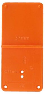 35 Mm 40 Mm Scharnier Gat Boren Gids Locator Gat Opener Template Deur Kasten Diy Gereedschap Voor Houtbewerking Handgereedschap set Geel
