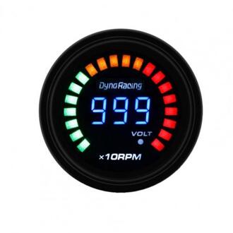 35% Sales! Auto Toerenteller 20 Leds 52Mm Abs 0-10000Rpm Auto Display Speed Meter Voor 12V 4/6/8 Cilinder Benzine Benzine Auto