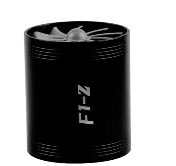 35% Sales! Car Vehicle Turbo Turbo Compressor Brandstofbesparing Ventilator Met Rubber Covers zwart