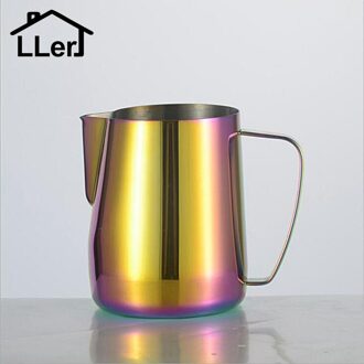 350/600Ml Latte Art Koffie Melkkan Voor Barista In Cafe Gebruik Espresso Dampende Pitcher Koffie Melk Opschuimen cup 600ml / Multiple