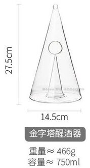 350/750Ml Europese Kristallen Glazen Karaf Thuis Creatieve Snelle Rode Wijn Filter Wijn Dispenser Wijn Brandy Champagne Decanter