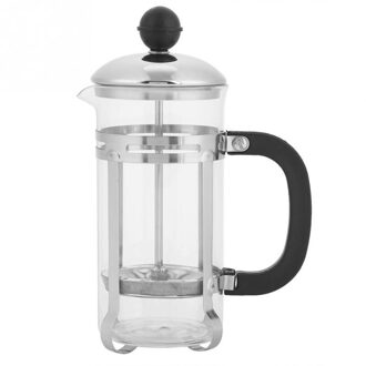 350 ml Rvs Holle Glazen Koffiekan Franse Filter Thee Koffie Pot Druk Plunger