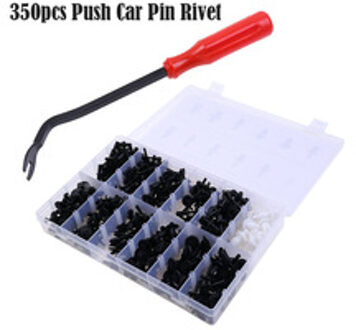 350 Stuks Push Auto Pin Fastener Remover Tool Riv-Et Clip Trim Panel Retainer Molding Toolbox Accessoires Kit Auto accessoires