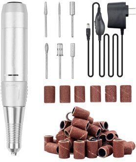 35000Rpm 18W Pen Elektrische Nail Boor Machine Draagbare Professionele Manicure Pedicure Mill Cutter Elektrische Nagelvijl Apparatuur 202 30000rpm