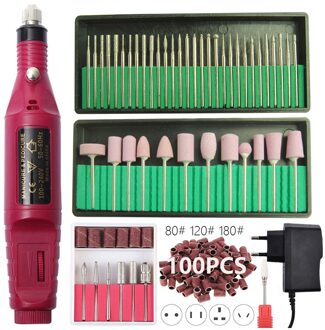 35000Rpm Electric Nail Boor Machine Manicure Boor Pedicure Boor Professionele Nail Boor Salon Krachtige Nail Boor Nagelvijl 20000 reeks 2
