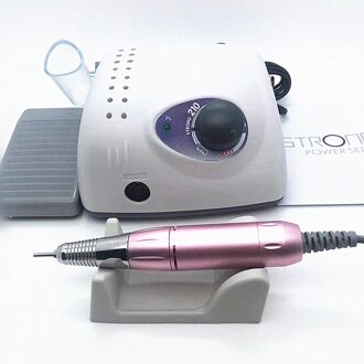 35000Rpm Sterke 210 Elektrische Nail Boor 65W Freesmachine Voor Manicure Pedicure Nail Boor Apparatuur Voor manicure 003 / VS