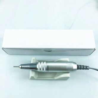 35000Rpm Sterke 210 Elektrische Nail Boor 65W Freesmachine Voor Manicure Pedicure Nail Boor Apparatuur Voor Manicure Machine tool licht grijs