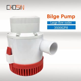 3500GPH Grote Stroom Dc 12 v 24 v Bilge Pomp Elektrische Waterpomp Voor Boten Accessoires Marin Dompelpompen Boot Water pomp 12 24 Volt 12v