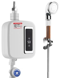 3500W Thermostatische Boiler Snelle Warmte Mini Douche Instant Verwarming Elektrische Verwarming Winter Huishoudelijke Instant Tankless 220V