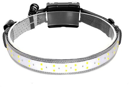 350LM Draagbare Lichtgewicht Zachte Led Koplamp Outdoor Fietsen Hoofdband Licht Waterdichte Hoofd Lamp Emergency Lantaarn Spotlight