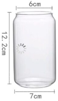 350Ml & 500Ml Drinken Glas Bier Glazen Beker Bier Mokken Zoals Blikjes Bier Tumbler Glazen Beker klein