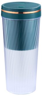 350Ml Draagbare Elektrische Mixer Juicer Usb Cup Blender Elektrische Huishoudelijke Oranje Juicer Mini Snelle Blender Keukenapparatuur groen