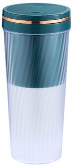 350Ml Draagbare Elektrische Mixer Juicer Usb Cup Blender Elektrische Huishoudelijke Oranje Juicer Mini Snelle Blender Keukenapparatuur groen