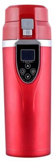 350Ml Elektrische Smart Auto Verwarming Cup Reizen Draagbare Waterketel Water Cup Waterkoker (DC12V/24V) blauw