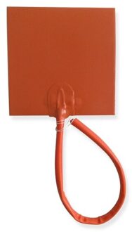 350mm * 350mm, 600 W 220 V, Silicone Heater 3D Printer Heatbed, verwarming mat met 100 k thermistor en adhesive goede heater