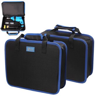 350X270Mm Multifunctionele Thuis Tool Bag Elektricien Tool Elektrische Boor Storage Case Bag Canvas Verdikking Toolbox Instrument Case