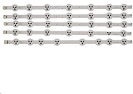 355Mm Led Backlight Lamp Strip Type Ab Voor Lg 40 "VES390UNDA-2D-N02 40272Smfhd TX-39A300B 39.5 DLED_A-TYPE_REV03 V390HJ5XC-PE1