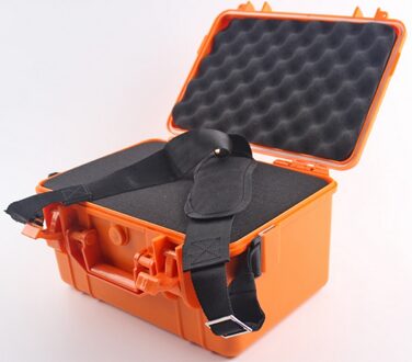 357*269*187 MM Waterdichte tool case toolbox beschermende Camera Case Instrument doos koffer slagvast met pre-cut foam