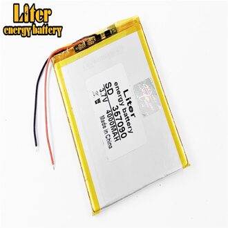 357090 3.7V 4000Mah Lithium-polymeer Batterij Met Bescherming Boord Voor Tablet Pc U25GT