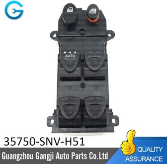 35750-SNV-H51 Pak Voor Honda Civic Glas Schakelaar Lifter