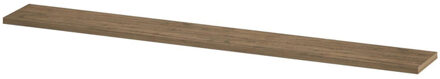 35d wandplank - 275x35x3.5cm - voorzijde afgekant - tbv nis - MFC Naturel eiken 1258830 Naturel Eiken (Hout)