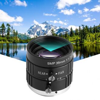 35mm 5MP 2/3 Handmatige Diafragma C-Mount Security Camera Lens CCTV C-Mount Lens