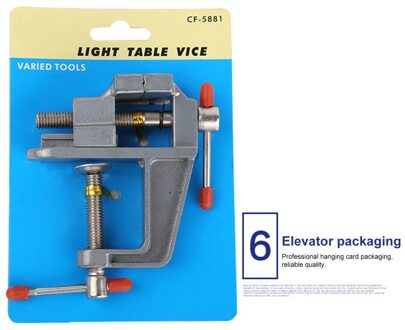 35Mm Aluminium Tafel Bench Clamp Vise Mini Bankschroef Tafel Schroef Bankschroef Voor Diy Craft Mold Vaste Reparatie tool