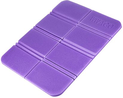36*14Cm Vouwen Foam Zitten Mat Draagbare Waterdichte Vochtbestendige Kussen Voor Outdoor Rest Camping Wandelen Strand kussen 2 Stuks 2stk paars