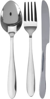 36-Delige bestekset tafelbestek - RVS - Keuken - Tafel dekken - Bestek - Voor 12x personen