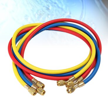 36 Inch Ac Opladen Slang Hvac Koelmiddel R12 R22 R404 R502 R134A Auto Airconditioning Koeling Buis 3000-600 psi Standaard afbeelding 1 1