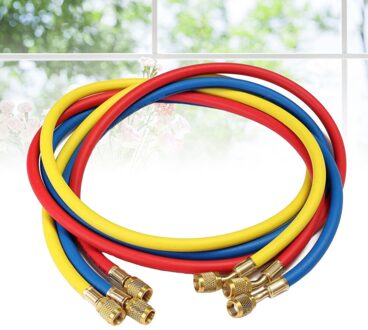 36 Inch Ac Opladen Slang Hvac Koelmiddel R12 R22 R404 R502 R134A Auto Airconditioning Koeling Buis 3000-600 psi Standaard zoals getoond